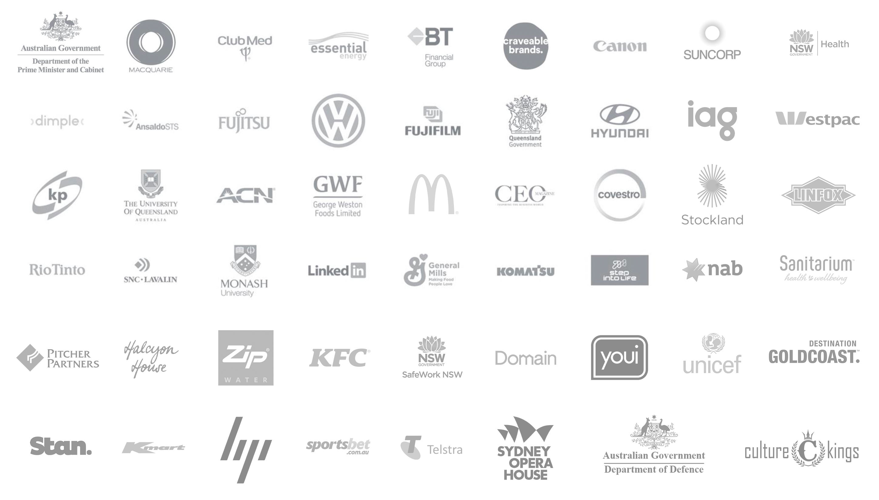 LogoWall — Be Challenged corporate client
